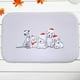 thumbnail image 4 of Baño absorbente Dormitorio Piso Puerta Alfombra Alfombra Alfombra antideslizante Reno rojo Sunnimix Tapetes de piso, 4 of 7