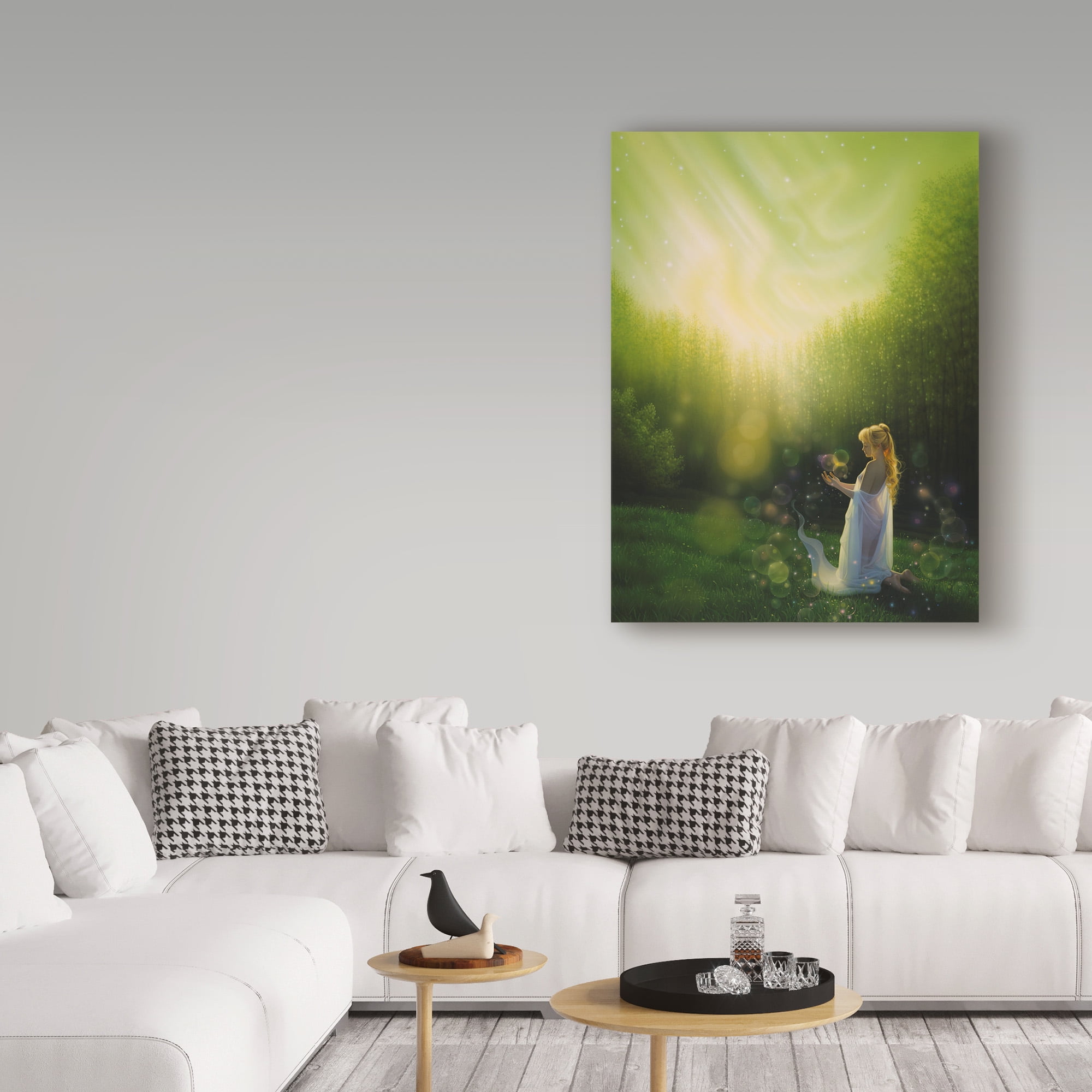 Trademark Fine Art 'Celestial Friends' Canvas Art by Kirk Reinert