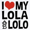 thumbnail image 2 of CafePress - I Love My Lola And Lolo Infant Bodysuit - Baby Light Bodysuit, Size Newborn - 24 Months, 2 of 4