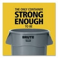 thumbnail image 6 of Vented Round Brute Container, 32 gal, Plastic, Blue | Bundle of 2, 6 of 9