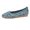 A1#-Grey1, variant on Women'S Knitted Ballet Flats - Slip on Mesh Breathable Shoes, Non Slip Round Toe Casual Work Shoes for Summer, Driving Loafers(Orange-35)