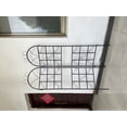 thumbnail image 3 of 2PCS Outdoor Metal Wall Decor or Trellis for Climbing Plants Suitable as Art Garden Panel Roses Vines Privacy for Garden, Black, 3 of 8