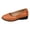 Brown, variant on Women's Loafers Shoes Pointed Toe Low Heeled Slip on Comfortable Dressy Footwear for Business Work Daily Casual Wear Pink Size 7.5