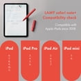 thumbnail image 3 of Lápiz capacitivo LAMY Safari Note+ Steel Black para iPad, 3 of 9