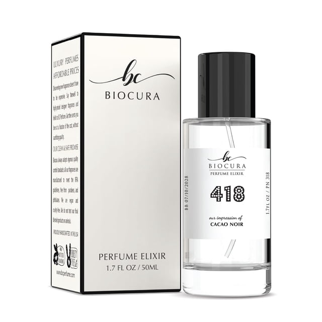 Perfume BIOCURA BC 418 Cacao Noir Eau de Parfum para mujer, 50 ml