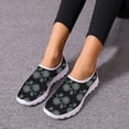 thumbnail image 1 of Zapatillas de running de malla transpirables para mujer, diseño de moda Totem de Balance Polynesia, sin cordones, ligeras y planas, para verano, 1 of 5