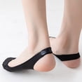 thumbnail image 6 of Lroveb No Show Socks for Women Ballerina Socks Solid Non Slip Ice Stockings Hollow Boat Socks, 6 of 6