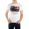 thumbnail image 3 of Friends The Routine Men's White Crew Neck Tee-5XL, 3 of 5