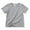 Grey, variant on WOYY Toddler Boys Cotton Short Sleeve T-Shirt Solid Color Casual Summer T Shirt, Sizes 1-9