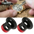 thumbnail image 1 of 2pcs Watch Loupe 3x Magnifying Jewelers Loupe, Jewelry  Magnifier Watchmaker Loupe, Rounded Edges Aluminum Alloy Housing Glass Eye Loupe For Repair, 1 of 8