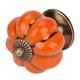 thumbnail image 4 of Bandillas De Cerámica De Estilo Europeo, Lindo Tirón De Manejo De Calabaza Para Gabinete, Cajón, Decoración De La Habitación, Instalación Fácil Con Tornillo, Para, 4 of 7