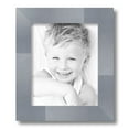 thumbnail image 2 of ArtToFrames 8" x 11" Light Silver Picture Frame, 8.5x11 inch Silver Wood Poster Frame (WOM-4827), 2 of 7
