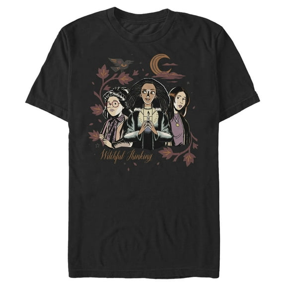 Men's Hocus Pocus 2 Witchful Thinking Graphic Tee Black Small