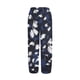 thumbnail image 3 of Pantalones Gibobby Nieve Mujer Cintura Con Bolsillo Suelto Estampado Largo Informal Azul marino M, 3 of 5