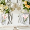 thumbnail image 7 of LELE LIFE 24Pcs Acrylic Place Cards, DIY Wedding Signs Name Place Cards Gift Tags, Reserved Table Tags with Holes, Transparent, 7 of 7