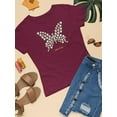 thumbnail image 3 of Butterfly Daisy Free Soul T-Shirt Women -Image by Shutterstock, Female 4X-Large, 3 of 4