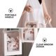 thumbnail image 3 of EeaseMX 3 cajas de embalaje portátiles cuadradas transparentes con ventana transparente para regalo de flores, 3 of 8