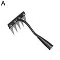 thumbnail image 6 of KRONDO 5/6/7/8 Teeth thickened steel Garden Weeding Rake, 2025 Upgraded Detachable Rake for Gardening And Weeding, Lawn Leveling Rakes, Heavy Duty Iron Rakes Garden Rakes Garden Weeding Tools, 6 of 8
