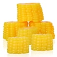 thumbnail image 1 of MasteelfCA 6pcs Artificial Corn Cut Props Realistic Food Props Fake Corn Slices Kids Toys Display Decorations, 1 of 8