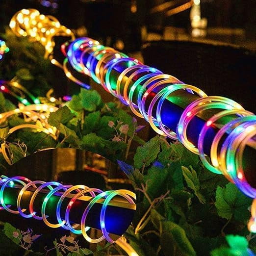 Rope String Lights, Waterproof 8 Mode/Remote USB Tube Lights Christmas Lights,String Lights Outdoor Indoor for Christmas Decorations