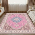thumbnail image 4 of 6.5'x10' bedroom rug runner bedside boho entry rug bathroom rug area rug living room carpet runners for carpet, 4 of 9