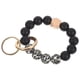 thumbnail image 5 of Llavero de pulsera: Pulsera de silicona con cuentas de moda para mujeres y niñas. Llavero multifuncional portátil para llaves de coche, carteras y bolsos., 5 of 6