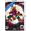 thumbnail image 3 of NHL Arizona Coyotes - Maximalist Logo 23 Wall Poster, 22.375" x 34", 3 of 5