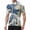 Coffee, variant on Men's Short Sleeve Cycling Jersey Moisture Wicking Quick Dry Biking Shirt Breathable Mesh Cycling Clothing for Trail Road Riding Green M