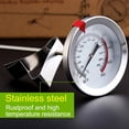 thumbnail image 3 of 2pcs 12 Inch Mechanical Meat Thermometer Instant Read, Long Stem, Waterproof, No Battery Required, Stainless Steel, 3 of 6