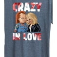 thumbnail image 3 of Chucky - Crazy In Love- Women's Short Sleeve Graphic T-Shirt, 3 of 5