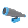 thumbnail image 4 of Telescope Toy, Funny Reusable Plastic Safe Educational Monocular Toy with Base for Present Outdoor, 4 of 7