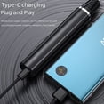 thumbnail image 2 of Recortador de vello nasal eléctrico portátil, recargable por USB, para hombres y mujeres, depilación de fosas nasales y cavidades nasales, 2 of 5