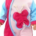 thumbnail image 3 of Rose Butterfly Patchwork Jumpsuit Fits 16 inch Dolls - Doll Clothes for 14 Inches Outfits, 3 of 3