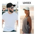 thumbnail image 4 of HNMKIU Performance Mesh Sport Cap for Outdoor Activities Quick Drying Adjustable Unisex Sun Baseball Hat Grey,One Size, 4 of 6