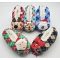thumbnail image 3 of Women's Warm Cozy Christmas Slippers with 3D Applique, Non Slip Snoozies, Christmas Gifts, 3 of 8
