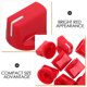 thumbnail image 3 of Houderco 12Ud Perillas Plasticos Para Volumen Guitarra Electrica Color Rojo Compacto, 3 of 6