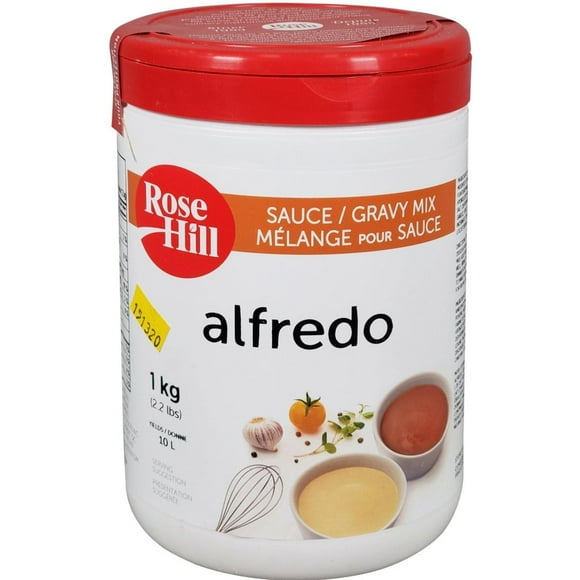 Rose Hill - Alfredo Sauce Mix - Single Pack - Creamy & Delicious - Perfect for Pasta & More (1ct)
