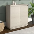 thumbnail image 3 of Evelyn&Zoe Presque 30" Wide Rectangular Accent Cabinet, Alder White, 3 of 9