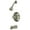 Brushed Nickel, variant on Kingston Brass KB2631BX Metropolitan Tub & Shower Faucet, Polished Chrome