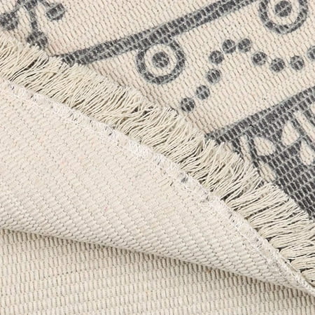 4 Ft Cotton Rugs Round Washable Chic Bohemian Mandala Hand Woven With Tassels Indoor Throw Area Rug For Living Room Kids Canada - 4 Ft Round Washable Rug 4 Ft Cotton Rugs Round Washable Chic Bohemian Mandala Hand Woven With Tassels Indoor Throw Area Rug For Living Room Kids Canada - 4 Ft Round Washable Rug
