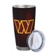thumbnail image 2 of Taza térmica duradera de acero inoxidable 304 con tema del equipo de fútbol de Commanders con tapa y pajita Taza térmica de acero inoxidable de 20 oz Taza para automóvil Adecuada para bebidas frías y, 2 of 8