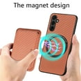 thumbnail image 6 of K-Lion for Samsung Galaxy A25 5G Case with Card Holder,Luxury Heavy Duty Shockproof Rugged 2 in 1 Magnetic Detachable Wallet Back Cover Slim Microfiber Lining PU Leather Case for Women Girls,Brown, 6 of 9