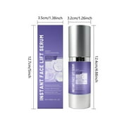 Instant Face Lift Cream, Tightening & Firming Anti-Wrinkle Cream with Peptides & Botanical Extracts, Smooths Wrinkles & Eye Bags, 30ml Bottle