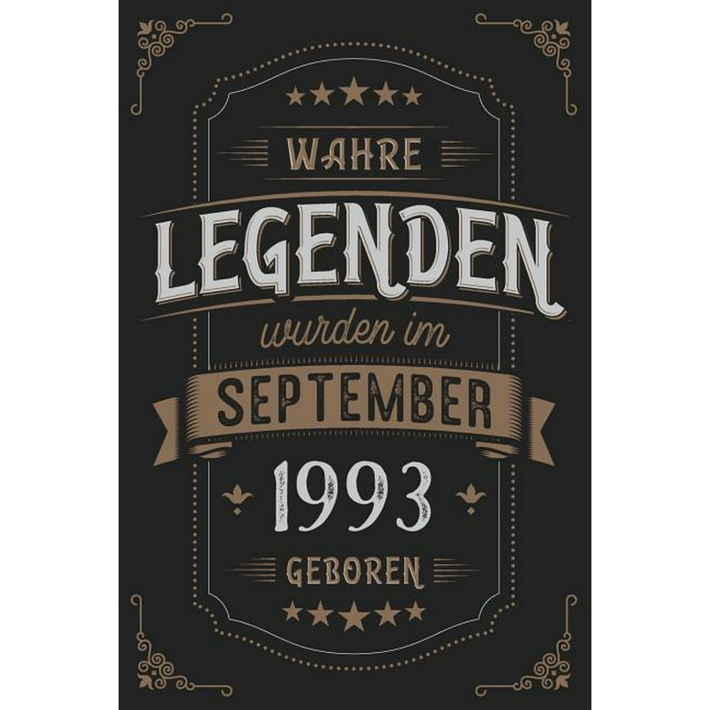 Wahre Legenden wurden im September 1993 geboren Vintage Geburtstag