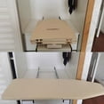 thumbnail image 5 of Wall-Mounted Foldable Ironing Board Closet Clothes Ironing Table Laundry Room, 5 of 19