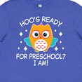 thumbnail image 4 of Inktastic Hoo's Ready for Preschool I Am with Cute Owl Youth T-Shirt, 4 of 5