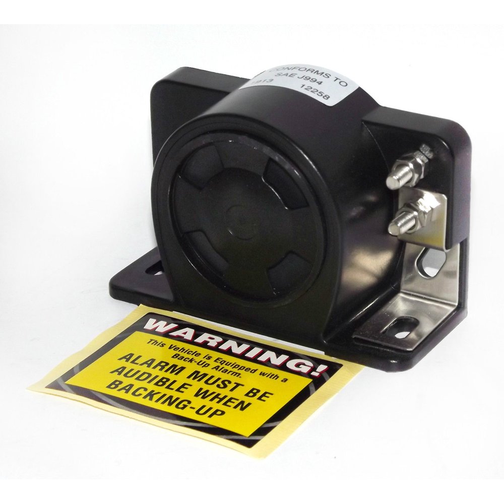 Universal Backup Warning Alarm 112dB Beeper Construction Truck Heavy