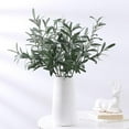 thumbnail image 2 of Artificial Olive Branch - Faux Olive Tree Branches And Stems for Vase (5 Branches, 28.7 inch/Each), 2 of 5