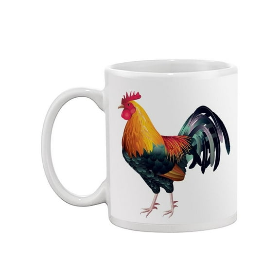 A Rooster Mug - SPIdeals Designs,