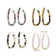 thumbnail image 3 of sweethay Pendientes colgantes Colgante Colgante Accesorios populares Pendiente geométrico Regalo de aniversario Dama Decoraciones Gancho para Type3 NO3, 3 of 6